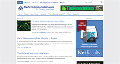 Desktop Screenshot of marketingautomation.com